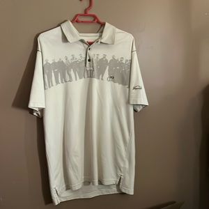 Golf shirt short sleeve 1/3 button. B3